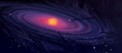 Illustrazione del sistema solare artistica (NASA)