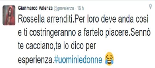 Uomini e donne, Gianmarco contro la redazione