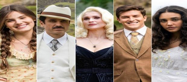 Elenco de "Êta mundo bom" da Rede Globo Elenco de "Êta mundo bom" da Rede Globo