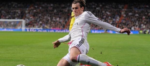 Gareth Bale en el terreno de juego Gareth Bale en el terreno de juego