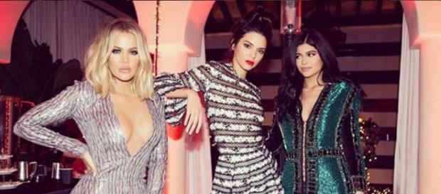 Khloe Kardashian mit Kendall und Kylie Jenner Khloe Kardashian mit Kendall und Kylie Jenner