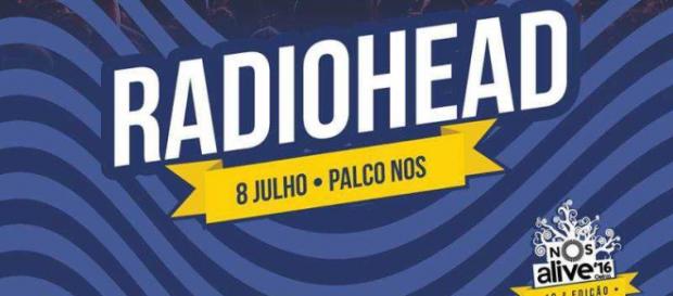 Radiohead confirmados no NOS Alive a 8 de Julho Radiohead confirmados no NOS Alive a 8 de Julho