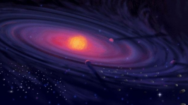 Illustrazione del sistema solare artistica (NASA)