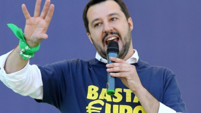 Matteo Salvini è il leader della Lega Nord.