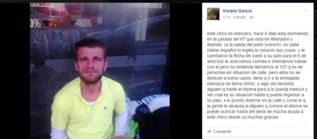Cemic es el nombre del turista varado en Argentina Cemic es el nombre del turista varado en Argentina