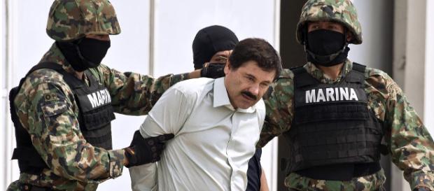 El Chapo’ Guzmán a manos de la Marina. El Chapo’ Guzmán a manos de la Marina.