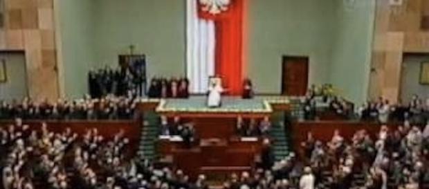 Św. Jan Paweł II w polskim Sejmie Św. Jan Paweł II w polskim Sejmie