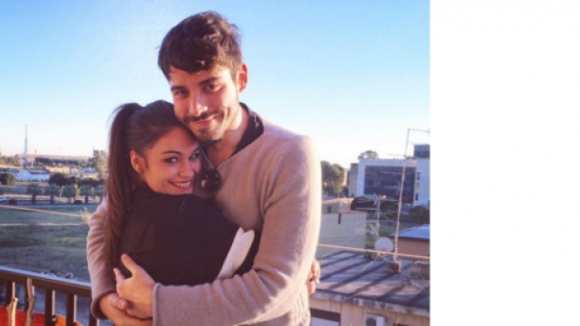 Amedeo e Sophia insieme a Gela, casa di lei.