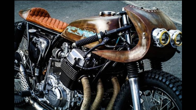 Fari Honda CB750 del 1972 by Thirteen and Company