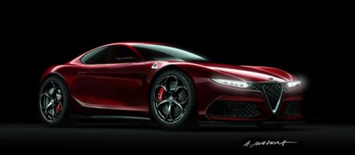 Alfa Romeo 8C: render by A. Masera