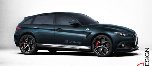 Alfa Romeo Suv: render by LP Design