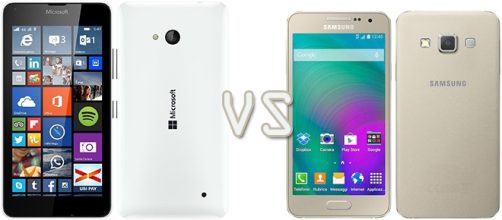 Microsoft Lumia 640 vs Samsung Galaxy A3