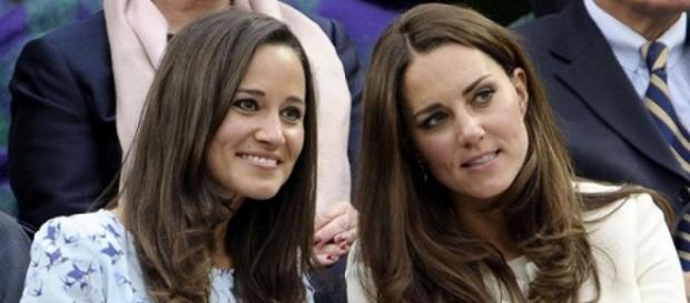 Kate Middleton con la sorella Pippa Kate Middleton con la sorella Pippa
