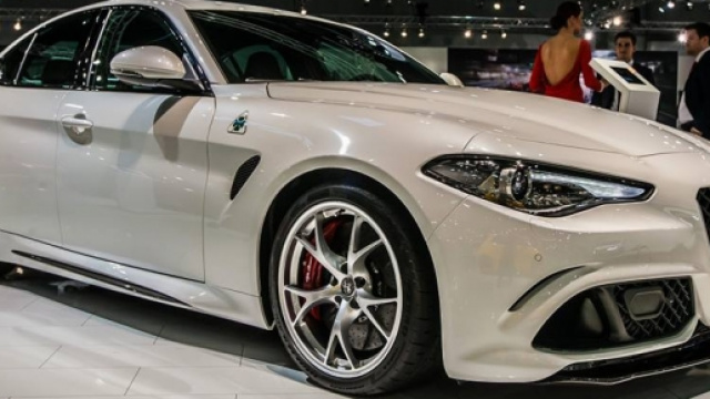 Alfa Romeo Giulia Quadrifoglio a Vienna