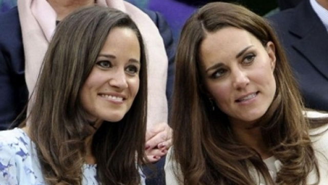 Kate Middleton con la sorella Pippa
