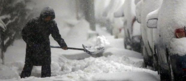 Así están las calles debido a la tormenta Jonas Así están las calles debido a la tormenta Jonas