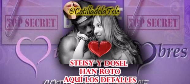 Dosel y Steisy han roto detalles Dosel y Steisy han roto detalles
