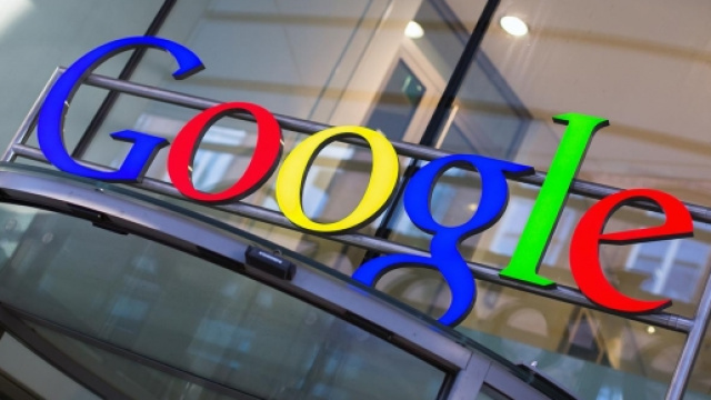 Lo stemma dell'azienda informatica Google