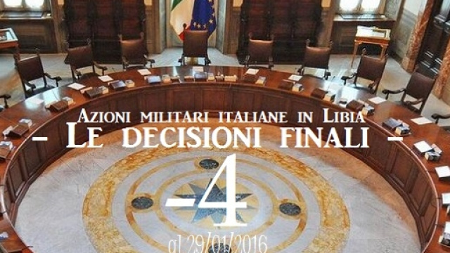 Preparazione dell'Italia alle operazioni in Libia