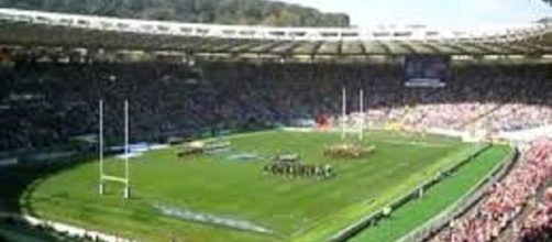 Il grande rugby all'Olimpico (foto da youtube)