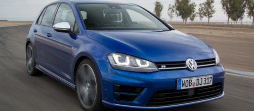 Nuova Volkswagen golf r 2016 blu