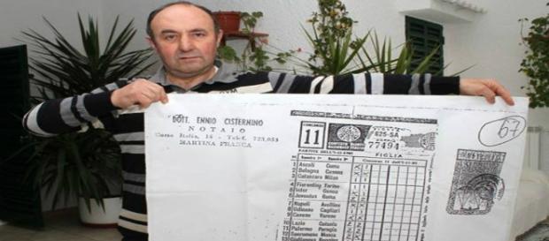 Il Signor Scialpi e la schedina 'sfortunata' Il Signor Scialpi e la schedina 'sfortunata'
