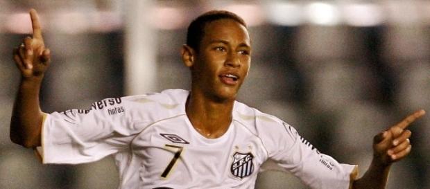Neymar disputou a Copinha em 2009 Neymar disputou a Copinha em 2009