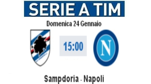 Sampdoria-Napoli live con video highlights