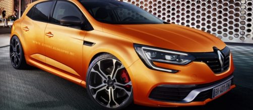 La nuova Renault Megane 2016 arancione