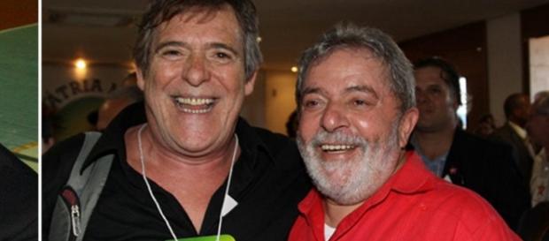 José de Abreu e Lula - Foto/Divulgação: PT José de Abreu e Lula - Foto/Divulgação: PT