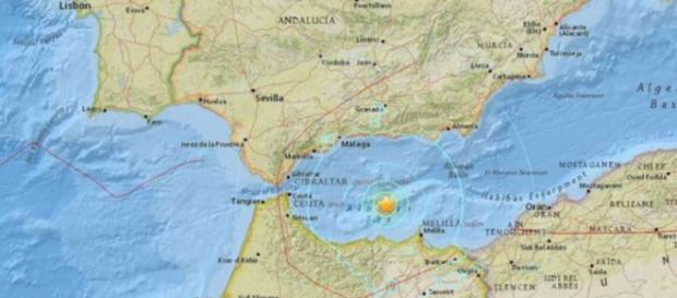 Sismo perceptible al sur de España Sismo perceptible al sur de España
