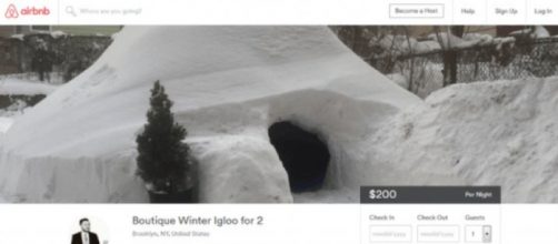 Un igloo in affitto per 200 dollari a notte