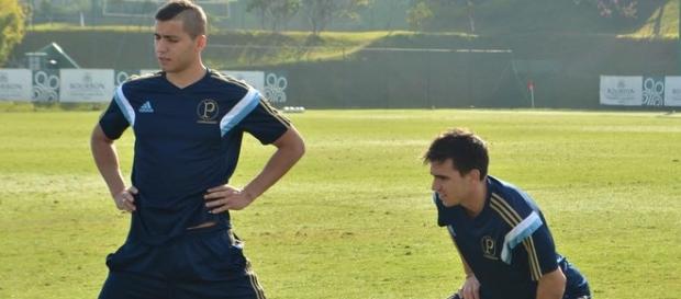 Mouche treina no Palmeiras. Jogador foi negociado Mouche treina no Palmeiras. Jogador foi negociado