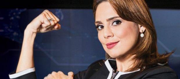 Rachel Sheherazade - Foto/Reprodução: SBT Rachel Sheherazade - Foto/Reprodução: SBT
