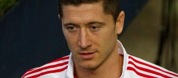 Robert Lewandowski, delantero del Bayern de Múnich Robert Lewandowski, delantero del Bayern de Múnich