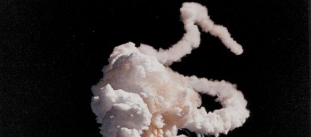 The death of the space shuttle Challenger (NASA) The death of the space shuttle Challenger (NASA)