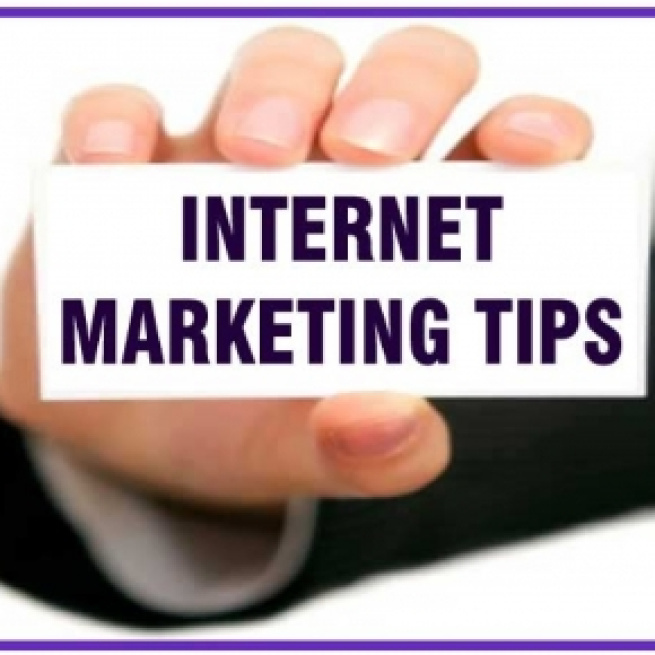 Internet marketing tips with several steps.