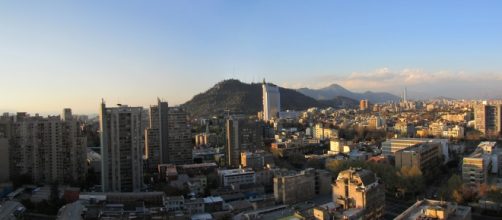 Vista panorámica de Santiago de Chile