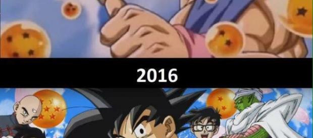 Imagen que compara los dos endings Imagen que compara los dos endings