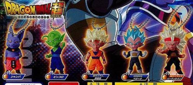 Personajes de Dragon Ball Super en miniatura Personajes de Dragon Ball Super en miniatura