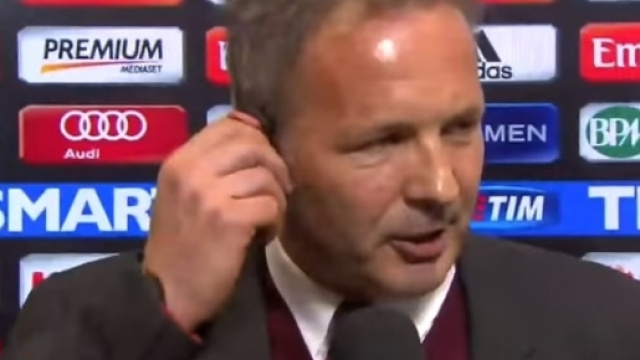 Sinisa Mihajlovic, allenatore Milan