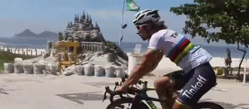 A Rio de Janeiro con Peter Sagan