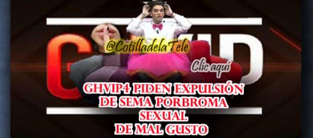 sema hace un comentario inapropiado sema hace un comentario inapropiado