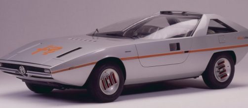 L'auto più attesa della mostra: la Alfa Caimano