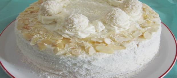 Ricetta della torta Raffaello! Ricetta della torta Raffaello!