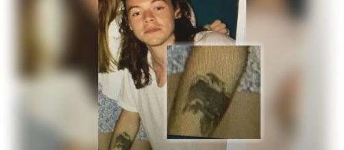 Harry Styles cobre tatuagem famosa
