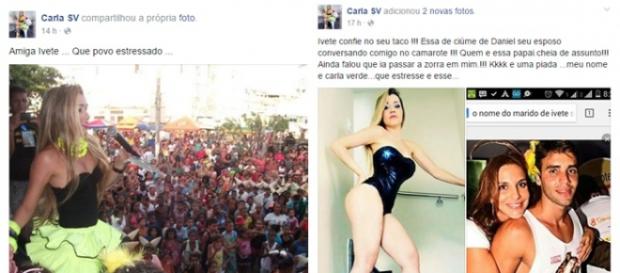 Mulher que provou ciúmes em Ivete Sangalo Mulher que provou ciúmes em Ivete Sangalo