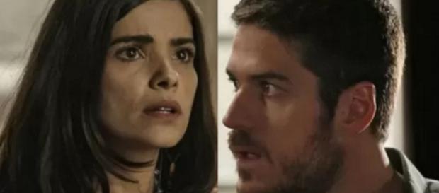 Toia e Dante - Foto/Montagem: Globo Toia e Dante - Foto/Montagem: Globo