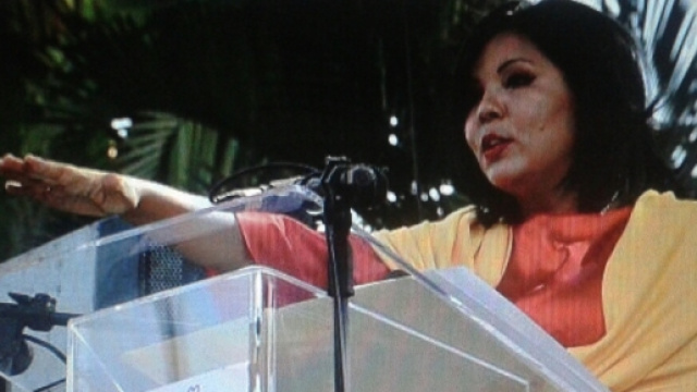 Il sindaco di Temixco Gisela Mota Ocampo