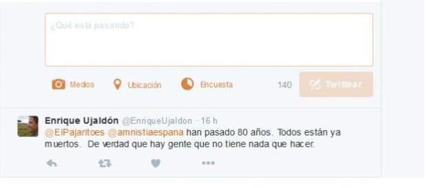 Enrique Ujaldón respondiendo a @ElPajaritoes Enrique Ujaldón respondiendo a @ElPajaritoes